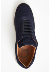 Sneakersy męskie zamszowe CESARE CASADEI. Materiał: zamsz #5