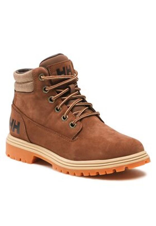 Helly Hansen Trapery Fremont 11445_760 Brązowy. Kolor: brązowy. Materiał: nubuk, skóra