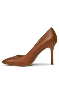 Lauren Ralph Lauren - LAUREN RALPH LAUREN Szpilki 802940580002 Brązowy. Kolor: brązowy. Materiał: skóra. Obcas: na szpilce