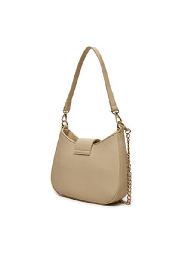 VALENTINO - Valentino Torebka Divina VBS1R417G Beżowy. Kolor: beżowy. Materiał: skórzane
