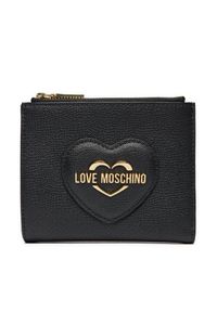 Love Moschino - Portfel damski LOVE MOSCHINO. Kolor: czarny