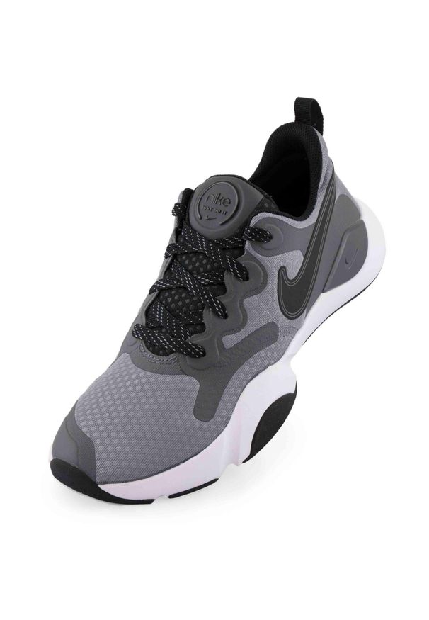 Nike SpeedRep Buty do biegania męskie ciemnoszare/czarne/białe 45. Kolor: szary, niebieski, wielokolorowy. Sport: bieganie, fitness