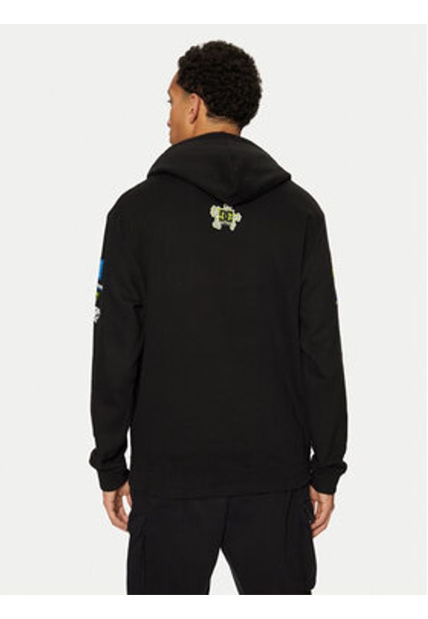 DC Shoes Bluza Racing ADYSF03130 Czarny Standard Fit. Kolor: czarny. Materiał: bawełna