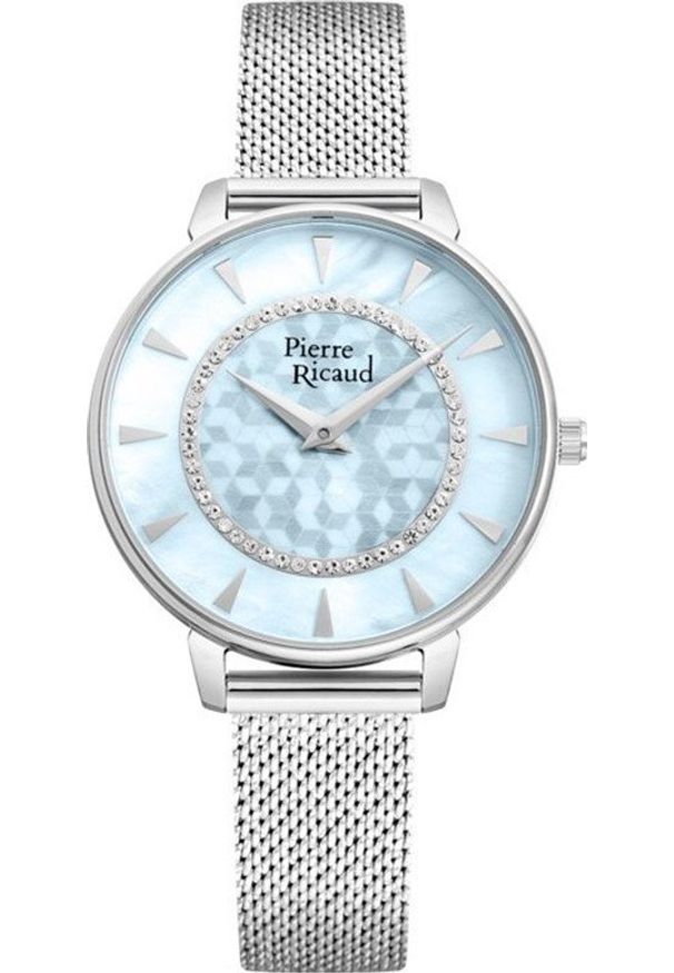 Zegarek Pierre Ricaud Zegarek damski Pierre Ricaud P22126.5115Q CYRKONIE srebrny. Kolor: srebrny