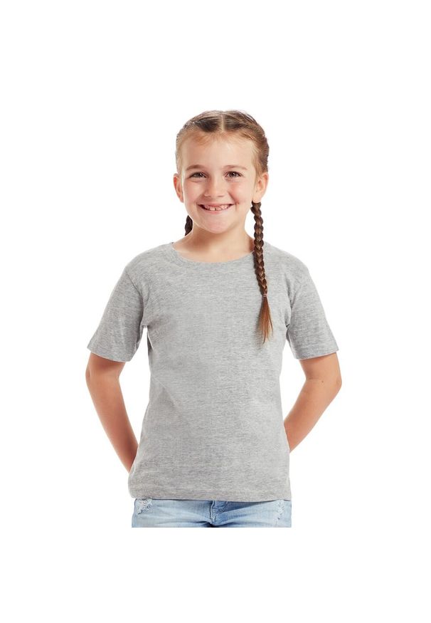 MANTIS - Koszulka Dziecięca Made In Africa Heather. Kolor: czerwony, szary, wielokolorowy. Sport: turystyka piesza