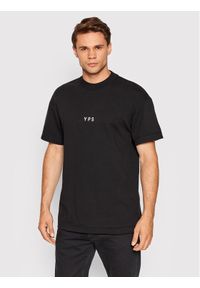 Young Poets Society T-Shirt Daylen 106602 Czarny Regular Fit. Kolor: czarny. Materiał: bawełna
