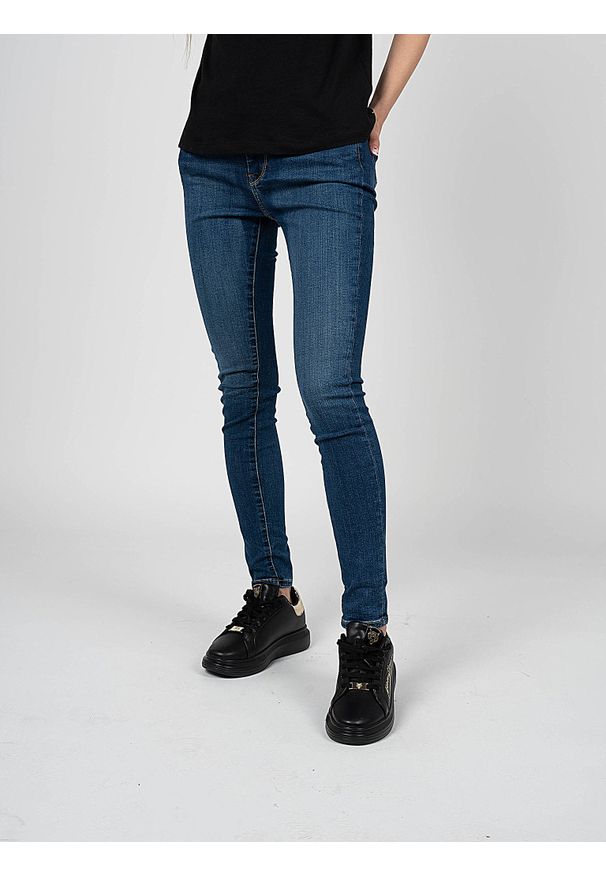 Pepe Jeans Jeansy "Regent" | PL200398VW30 | Regent | Kobieta | Granatowy. Stan: podwyższony. Kolor: niebieski. Wzór: aplikacja, haft