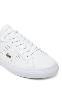Lacoste Sneakersy Powercourt 2.0 Trainers 7-48SMA0002 Biały. Kolor: biały. Materiał: skóra #5