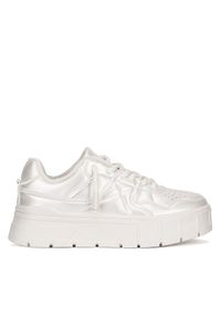 Jenny Fairy Sneakersy LZ0719-04 Écru. Materiał: skóra