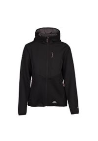 TRESPASS - Damska Bluza Polarowa Tierra. Kolor: czarny. Materiał: polar. Sezon: zima. Sport: turystyka piesza