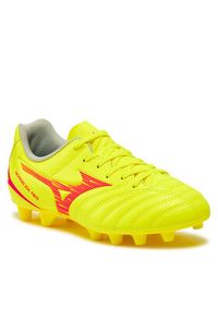 Mizuno Buty do piłki nożnej Monarcida Neo Iii Select Jr Md P1GB2425 Żółty. Kolor: żółty. Materiał: skóra #4