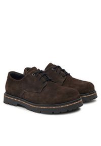 Birkenstock Półbuty Highwood Lace Low 1029609 Brązowy. Kolor: brązowy. Materiał: zamsz, skóra #4
