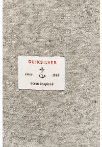 Quiksilver - Spodnie. Kolor: szary. Materiał: bawełna, poliester, dzianina. Wzór: melanż #2