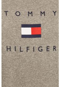 TOMMY HILFIGER - Tommy Hilfiger - Bluza. Okazja: na co dzień. Kolor: szary. Wzór: aplikacja. Styl: casual #2