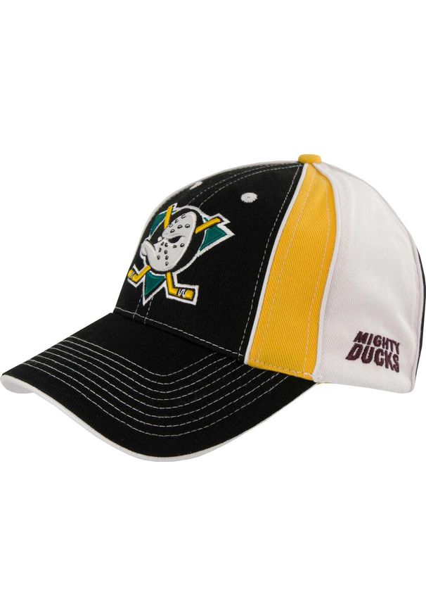 MOUNTAIN WAREHOUSE - Czapka Snapback Mighty Ducks - Unisex i Regulowana na Każdą Okazję. Kolor: fioletowy. Materiał: bawełna. Styl: elegancki