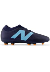 Buty piłkarskie New Balance Tekela V4+ Magique M ST3FN45 niebieskie. Kolor: niebieski. Materiał: guma, syntetyk, tkanina. Sport: piłka nożna