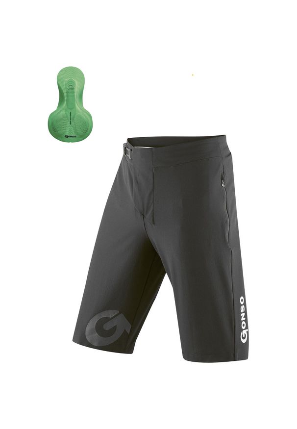 GONSO - Szorty Gonso Sitivo. Kolor: wielokolorowy, szary, czarny. Sport: kolarstwo
