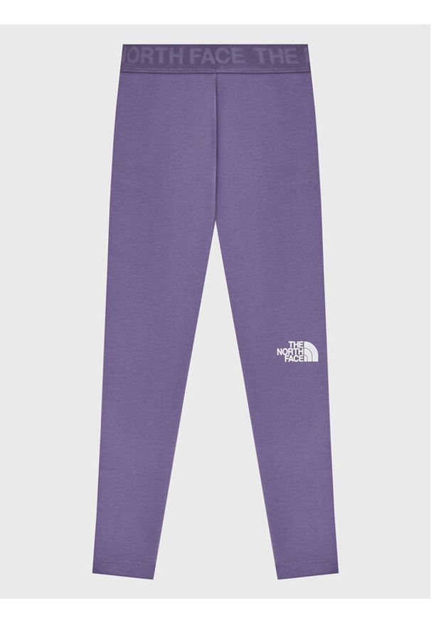 The North Face Legginsy Everyday NF0A82ER Fioletowy Slim Fit. Kolor: fioletowy. Materiał: bawełna