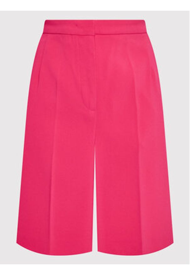 Pinko Szorty materiałowe Bastelli 1G173Z 7624 Różowy Relaxed Fit. Kolor: różowy. Materiał: syntetyk