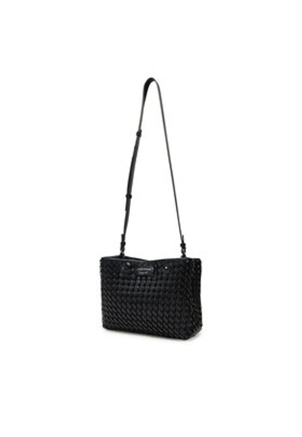 Emporio Armani Torebka EW000361 AF12762 UC001 Czarny. Kolor: czarny. Materiał: skórzane