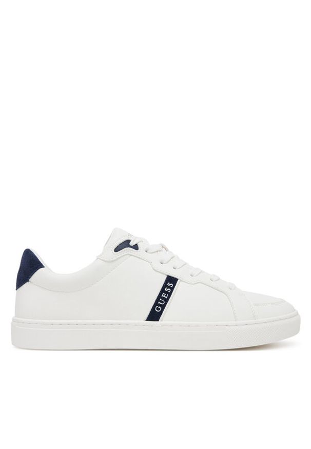 Guess Sneakersy FMTTO4 ELE12 Biały. Kolor: biały. Materiał: skóra