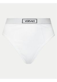VERSACE - Versace Figi klasyczne z wysokim stanem 1013505 Biały. Stan: podwyższony. Kolor: biały. Materiał: bawełna #1
