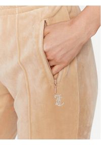 Juicy Couture Spodnie dresowe Tina JCAPW045 Beżowy Regular Fit. Kolor: beżowy. Materiał: syntetyk #2