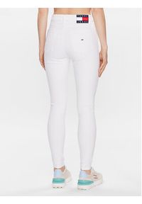 Tommy Jeans Jeansy Sylvia DW0DW15507 Biały Skinny Fit. Kolor: biały #3