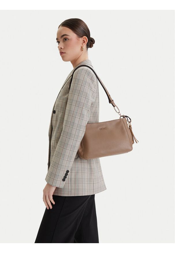 Liu Jo Torebka AA6187 E1012 Brązowy. Kolor: brązowy. Materiał: skórzane