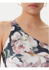 NORMA KAMALI Body KK125XPL027670 Kolorowy Slim Fit. Materiał: syntetyk. Wzór: kolorowy #4