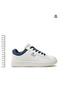 TOMMY HILFIGER - Tommy Hilfiger Sneakersy T3X9-33646-1452 Biały. Kolor: biały. Materiał: skóra #5