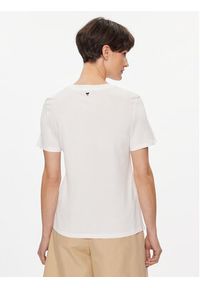 Weekend Max Mara T-Shirt Nervi 2415971051 Biały Regular Fit. Kolor: biały. Materiał: bawełna