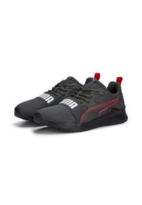 Buty do chodzenia męskie Puma WIRED RUN PURE. Kolor: szary. Materiał: materiał, tkanina, syntetyk, guma. Sport: turystyka piesza, bieganie