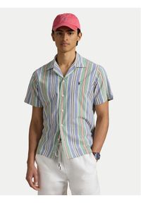 Polo Ralph Lauren Koszula 710965813002 Niebieski Classic Fit. Typ kołnierza: polo. Kolor: niebieski. Materiał: bawełna #1
