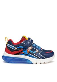 Sneakersy Geox. Kolor: niebieski