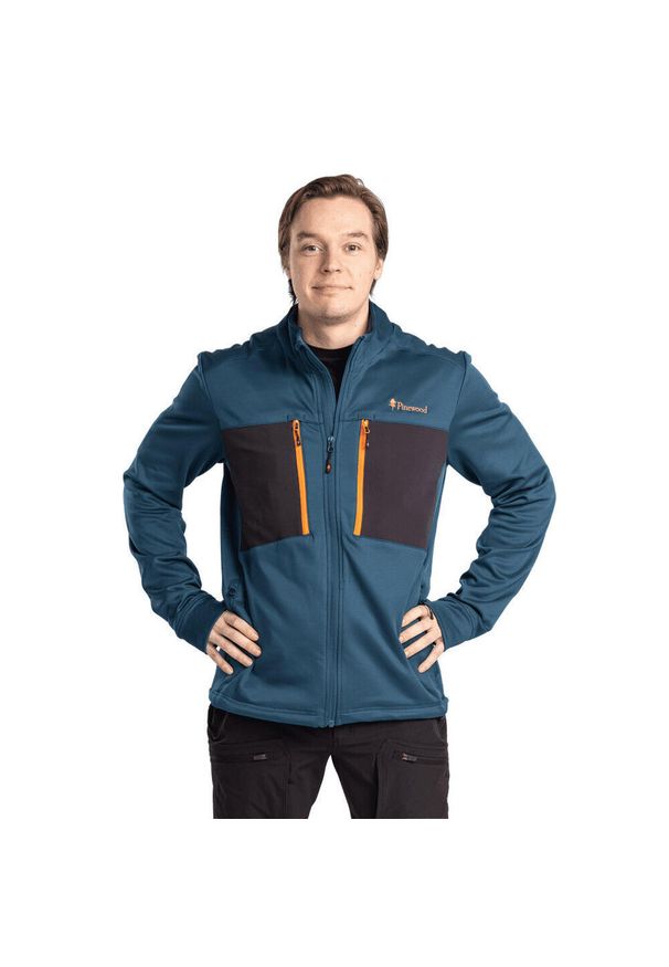 PINEWOOD - Polar Pinewood Abisko Power. Kolor: niebieski. Materiał: polar. Sport: turystyka piesza