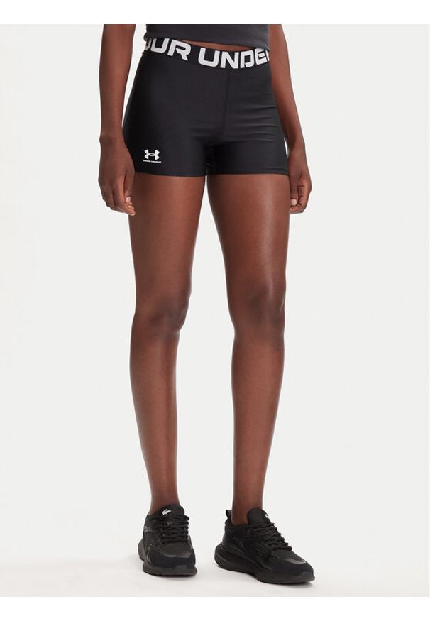 Under Armour Szorty sportowe Ua Hg Authentics Shorty 1383629-001 Czarny Compression Fit. Kolor: czarny. Materiał: syntetyk