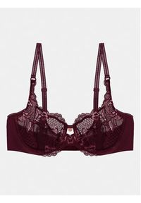 Triumph Biustonosz z fiszbiną Wild Peony Florale W 10209608 Bordowy. Kolor: czerwony. Materiał: syntetyk #5