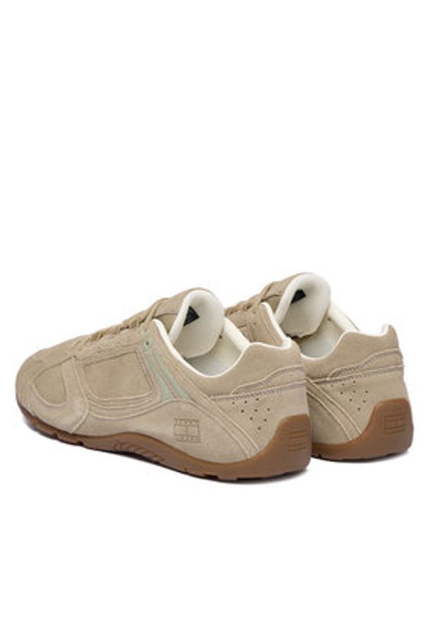 Tommy Jeans Sneakersy Archive '97 Lite EM0EM01652 Beżowy. Kolor: beżowy. Materiał: skóra, zamsz