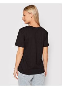 s.Oliver T-Shirt 2114700 Czarny Leeose Fit. Kolor: czarny. Materiał: bawełna #5