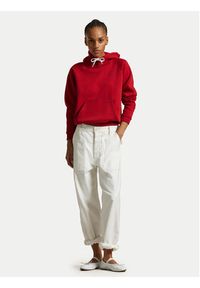 Polo Ralph Lauren Bluza 211943007013 Czerwony Regular Fit. Typ kołnierza: polo. Kolor: czerwony. Materiał: bawełna