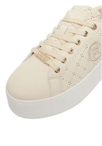 Nine West Sneakersy EO-SS26-3C601 Beżowy jasny. Kolor: beżowy. Materiał: skóra #8