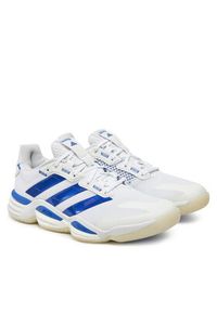 Adidas - adidas Buty halowe Stabil 16 JP9801 Biały. Kolor: biały. Materiał: materiał #2