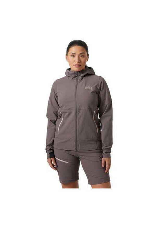 Kurtka softshell damska Helly Hansen Blaze Softshell. Kolor: szary. Materiał: softshell. Sport: turystyka piesza