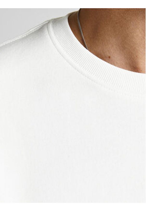 Jack & Jones Bluza Star 12208182 Biały Relaxed Fit. Kolor: biały. Materiał: syntetyk