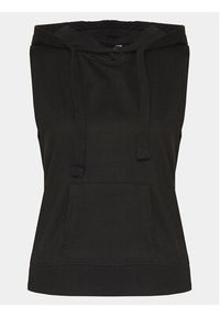 Brave Soul Bluza LSS-605FALLONBLK Czarny Straight Fit. Kolor: czarny. Materiał: bawełna #5