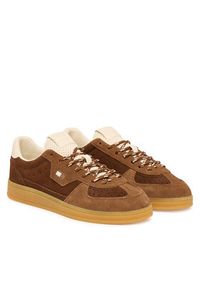 Tommy Jeans Sneakersy Mu The Greenwich Edge Suede EN0EN03050 Brązowy. Kolor: brązowy. Materiał: zamsz, skóra #3