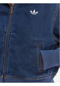 Adidas - adidas Kurtka jeansowa Firebird KD2913 Niebieski Regular Fit. Kolor: niebieski. Materiał: bawełna #4