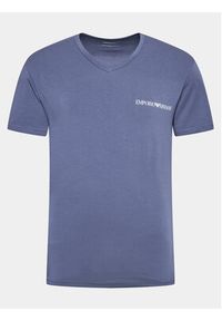 Emporio Armani Underwear Komplet 2 t-shirtów 111849 3R717 50936 Granatowy Regular Fit. Kolor: niebieski. Materiał: bawełna #4