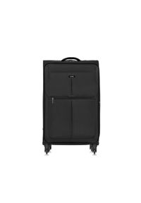 Ochnik - Komplet walizek na kółkach 19''/24''/28''. Kolor: czarny. Materiał: materiał, nylon #5